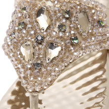 Load image into Gallery viewer, Faux Crystal Flip Flops