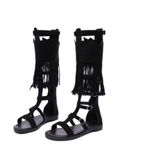 Load image into Gallery viewer, Gladiator Sandle With Zipper