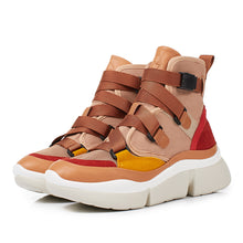 Load image into Gallery viewer, Cross-tied Women Ankle Boots Slip on