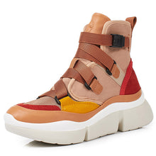 Load image into Gallery viewer, Cross-tied Women Ankle Boots Slip on