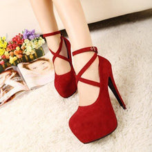 Load image into Gallery viewer, Women Strappy pumps