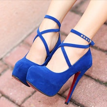 Load image into Gallery viewer, Women Strappy pumps