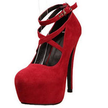 Load image into Gallery viewer, Women Strappy pumps